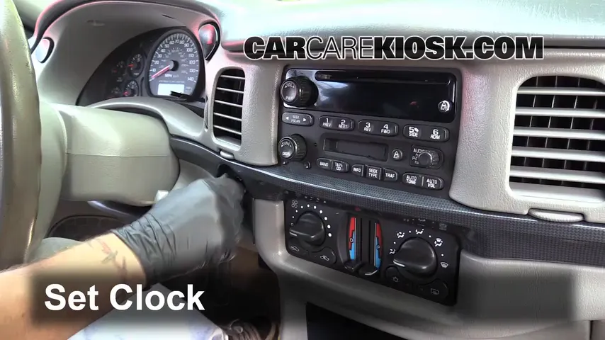 2004 Chevrolet Impala SS 3.8L V6 Supercharged Clock